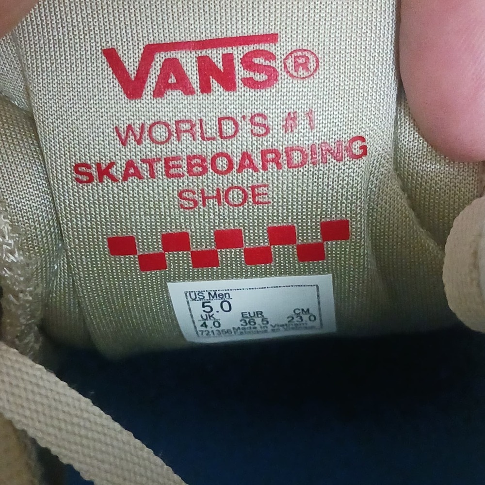 Vans Off The Wall AVE 2.0 Brown Sugar Skateboarding Men's Shoes Size 5 - Picture 9 of 11